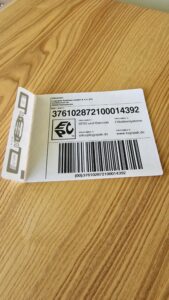 RFID Transponder im Etikett